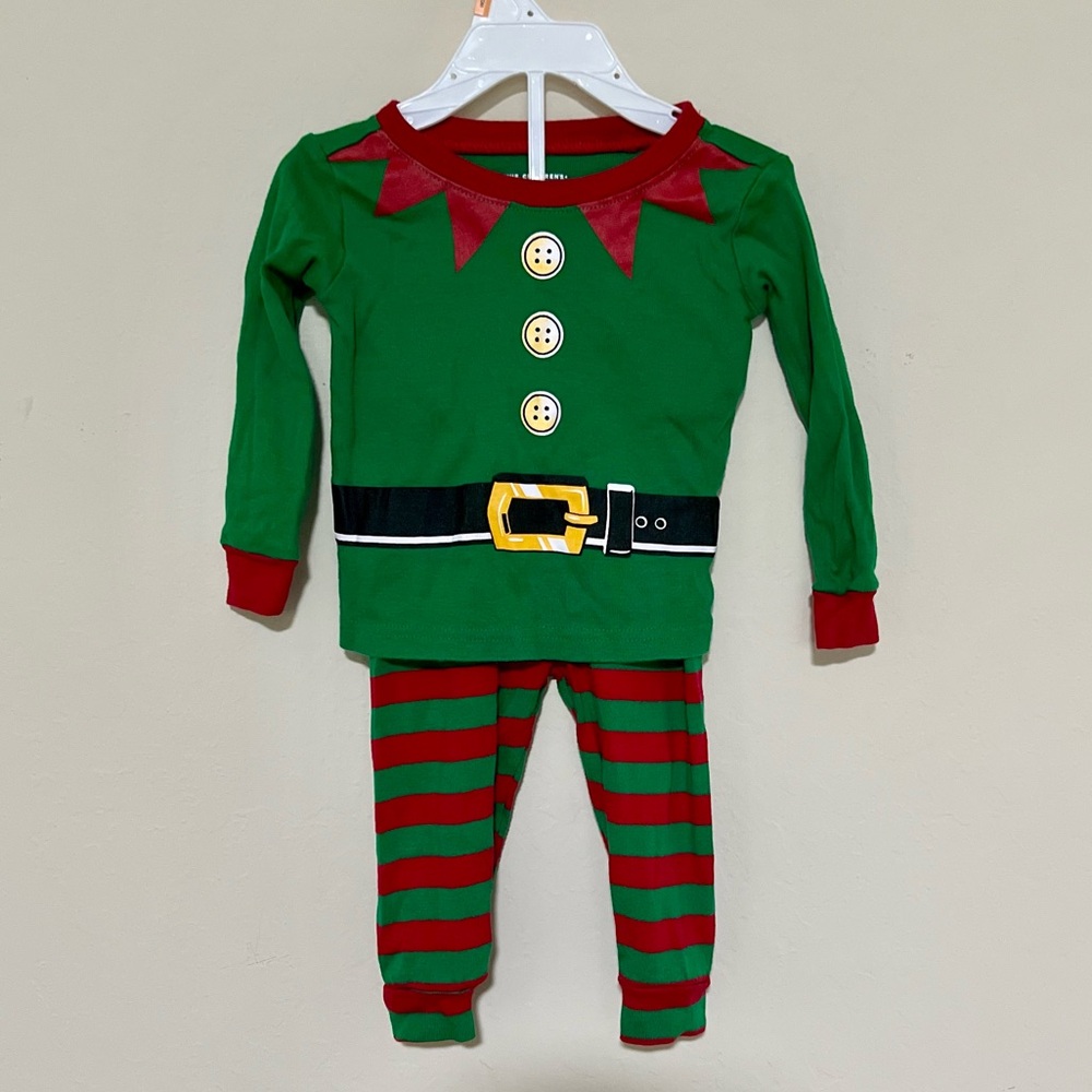 The Childrens Place Elf PJs, 6-9M